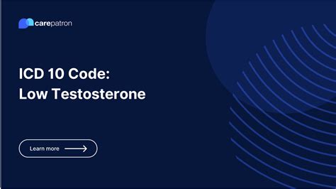 icd 10 cm code for low testosterone|2024 ICD